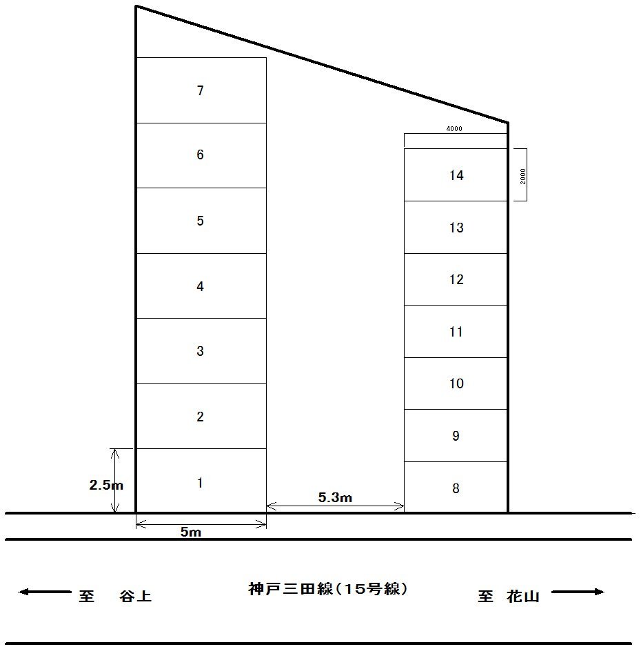 郁駐車場　配置図